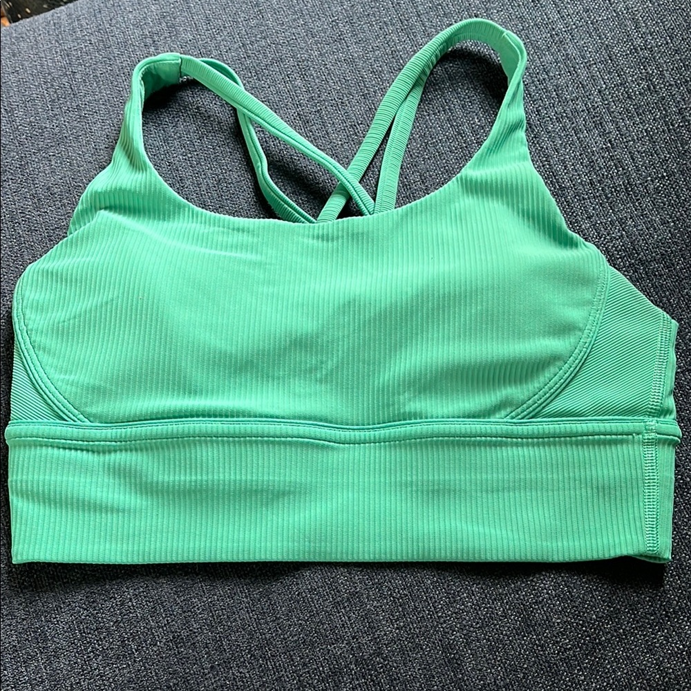 Lululemon Ribbed Energy Longline Bra